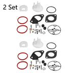 Set of 2 Carburetor Repair Kits for Briggs & Stratton Nikki (796184)
