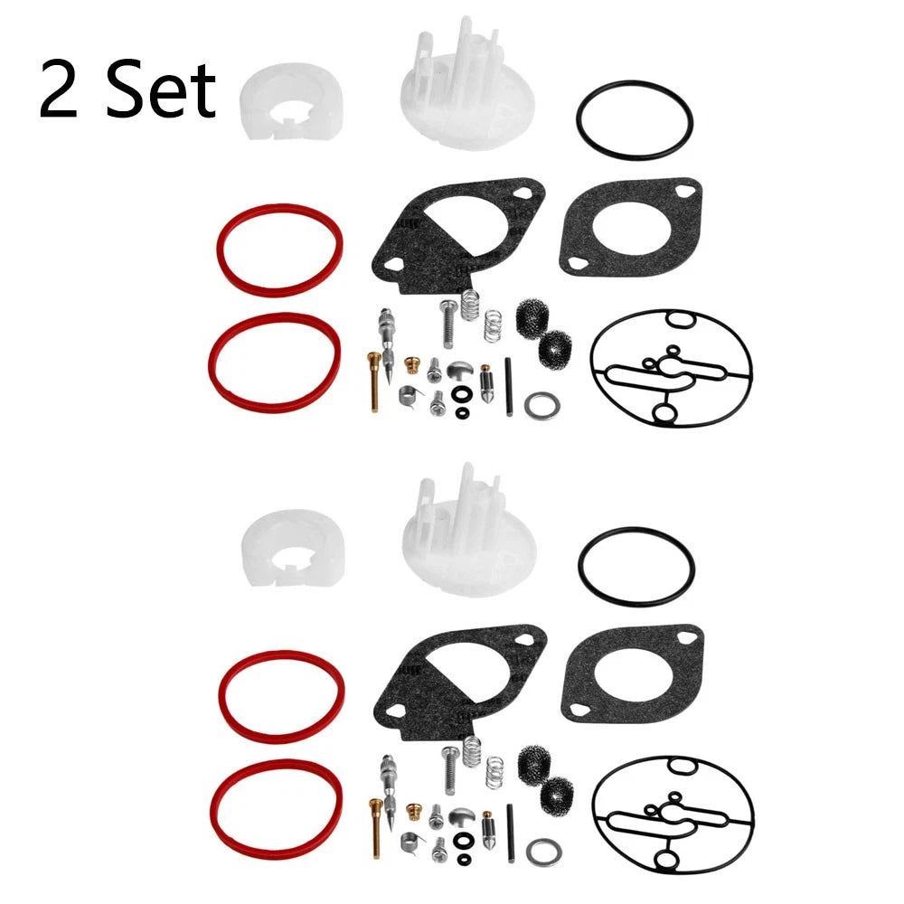 Set of 2 Carburetor Repair Kits for Briggs & Stratton Nikki (796184)