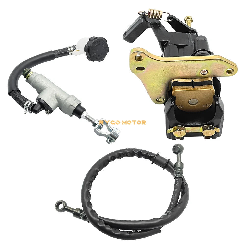 Rear Brake Caliper & Master Cylinder w/Hose for Honda TRX400EX (1999–2004)