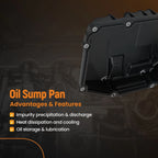 Auto Transmission Oil Pan for BMW 228i Gran Coupe (2021–2023) 24118699901