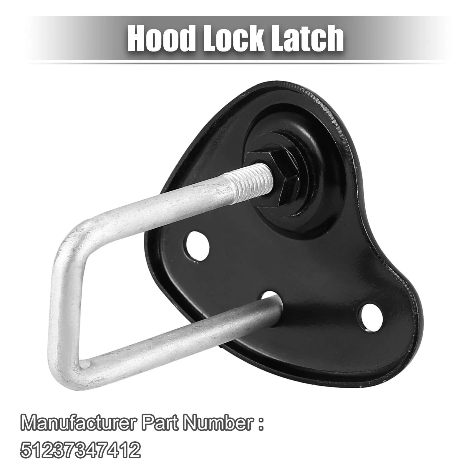 2pcs Hood Lock Latch for BMW 530i 540i 740i XDrive (2017–2018) 51237347412