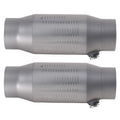 Pair 3 Inch Universal Catalytic Converter for (W/O2 Sensor Port)