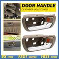 2X Interior Door Handle for Toyota Camry (2002–2006) Right Inner Beige