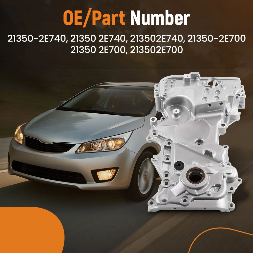 Engine Oil Pump Timing Chain Cover for Hyundai Elantra (2017-2020)