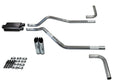 Dual Exhaust Kit for GMC Jimmy (2000–2004) 2.5" Side Exit Slash Tips