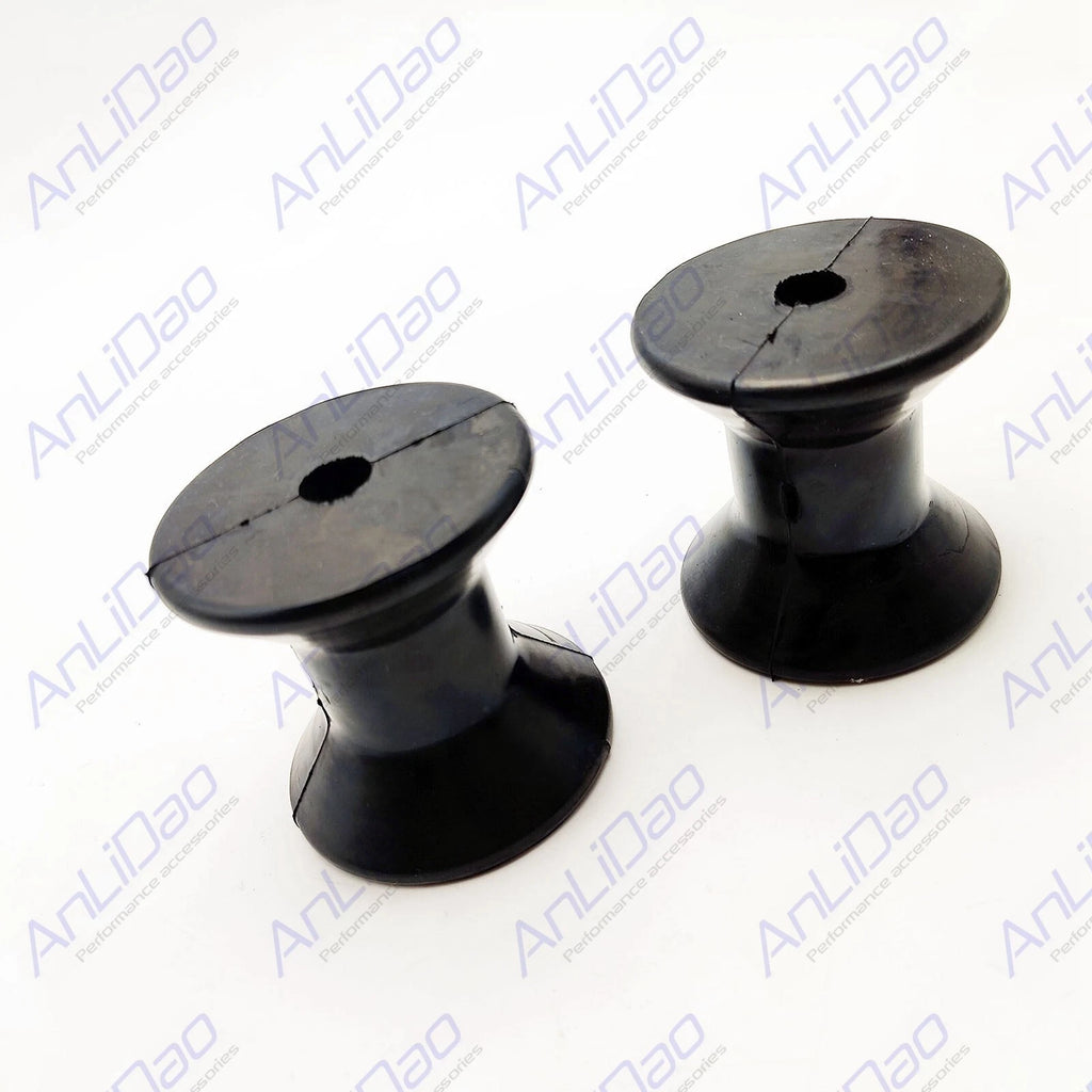 2Pcs Bow Stop Rollers for Boat Trailer (3 Inch Mounting Width)