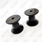 2Pcs Bow Stop Rollers for Boat Trailer (3 Inch Mounting Width)