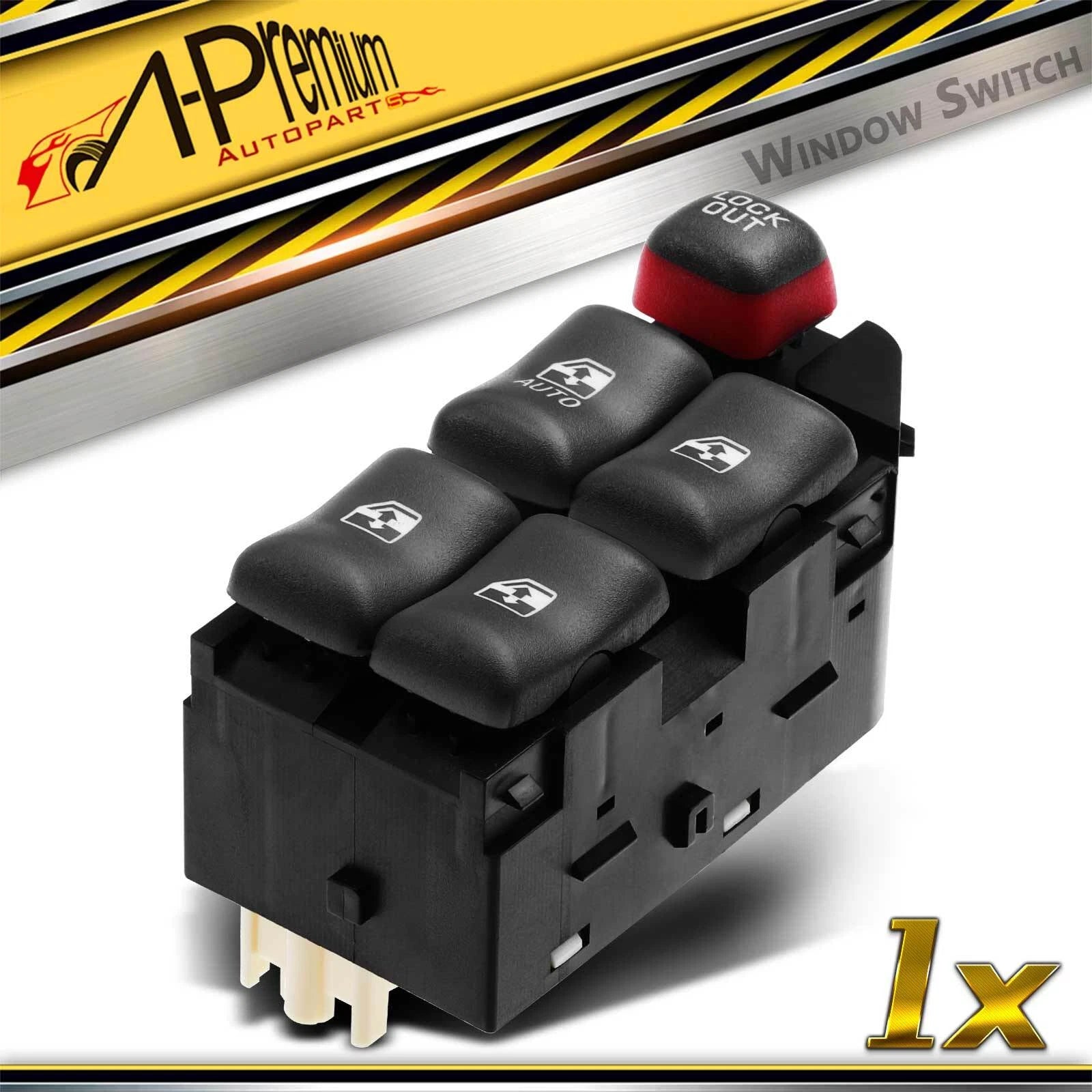 Front Left Power Window Switch for Pontiac Grand Prix (1997–2003)