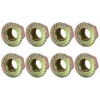 Set of 8 Flange Wheel Lug Nuts for Polaris Ranger 500 570 800 900