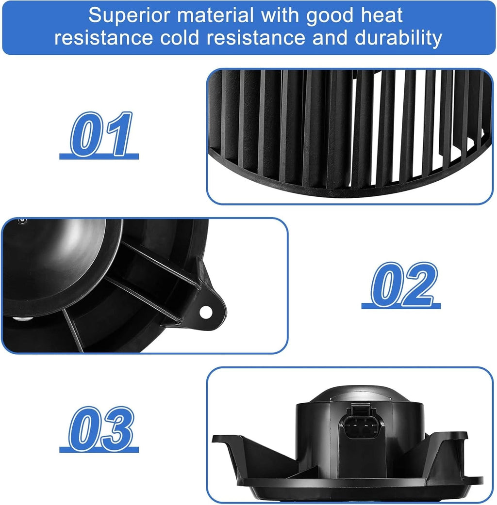 Blower Motor Fan for Nissan Titan (2004–2015) Armada (2005–2015) Infiniti