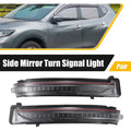 Pair LED Turn Signal Indicator Lights for Nissan Rogue (2014–2020)