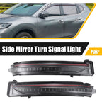 Pair LED Turn Signal Indicator Lights for Nissan Rogue (2014–2020)