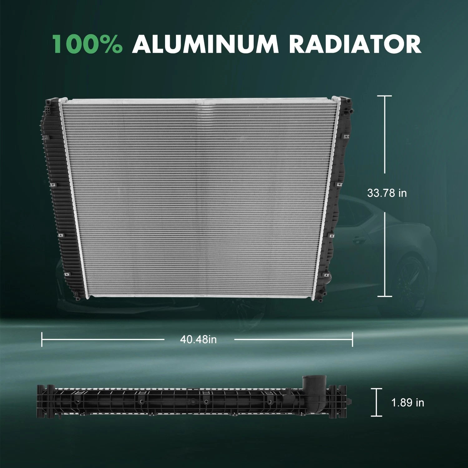 Radiator for Mack Vision, Volvo VNM, VNL (2015–2018)