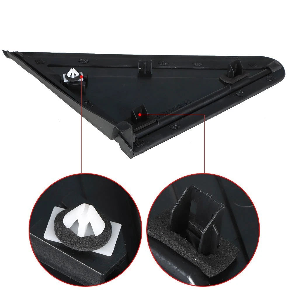 Driver Left Side Mirror Flag Applique for Grand Caravan (2008-2020)