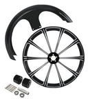 26" Front Wheel Rim & Painted Fender for Harley Road Glide (2008–2025)