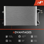 A/C Condenser with Bracket for Ford Windstar (1997-1998)