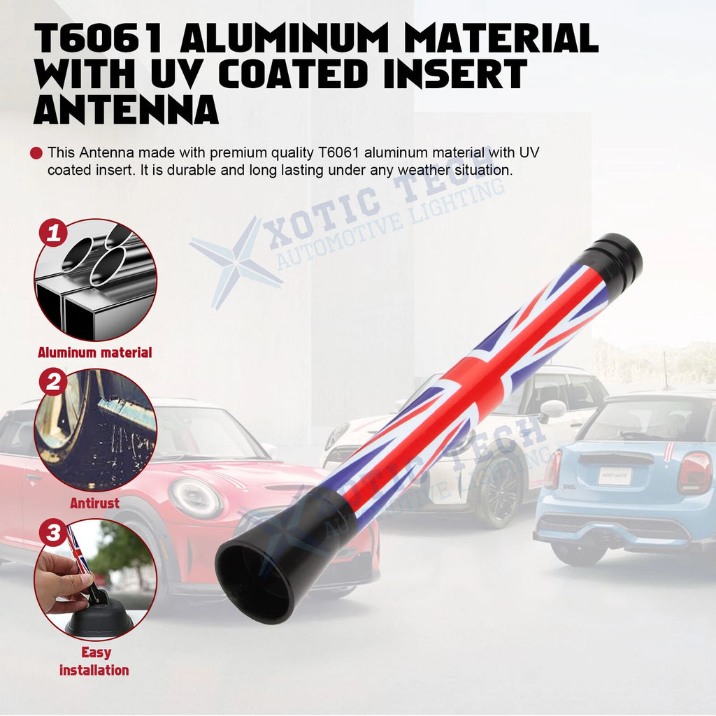 Union Jack Antenna for Mini Cooper (2002-2025)