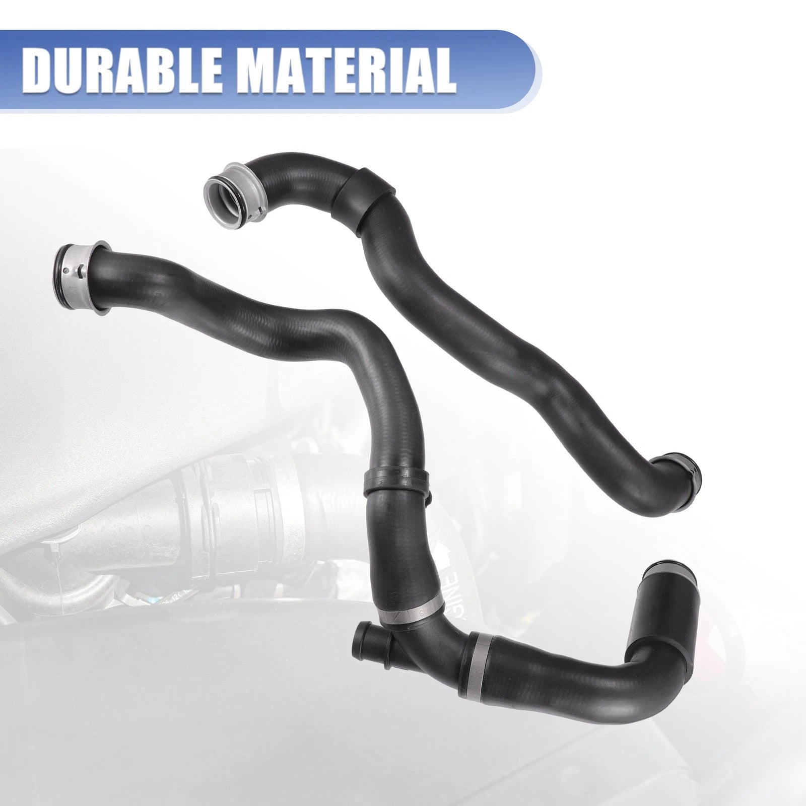 Set of 1 Heater Hose Radiator Tank Pipe for Mercedes-Benz C230 (2001–2007)