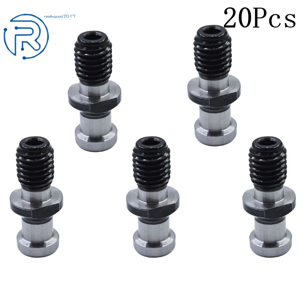 20Pcs Pull Stud Coolant Thru Retention Knob for Mori Doosan 