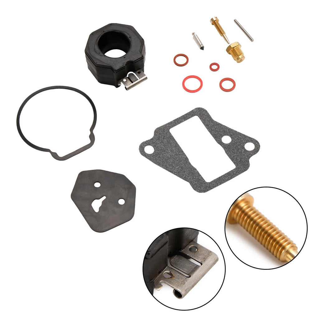 Carburetor Rebuild Kit for Yamaha 9.9HP 15HP (6E7-W0093-01, 6E7-W0093-02)