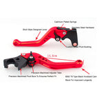 Short Clutch Brake Lever for Vespa GTS 300 Super (2008–2023) Red T9