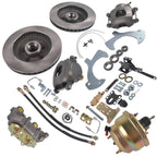Disc Brake Kit Drilled Slotted Rotor for Ford Galaxie (1957–1972)