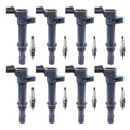 Set of 8 Ignition Coils & NGK Platinum Spark Plugs for Dakota Raider (1997–2004)