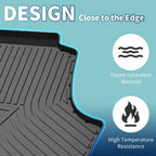 Flat Face Cargo Liner Rear Trunk Mat for Lexus ES (2018-2024) 1 x TPE