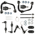 Control Arm Tie Rod Ball Joint Sway Bar Links for Ford F-150 4WD (2004–2005)