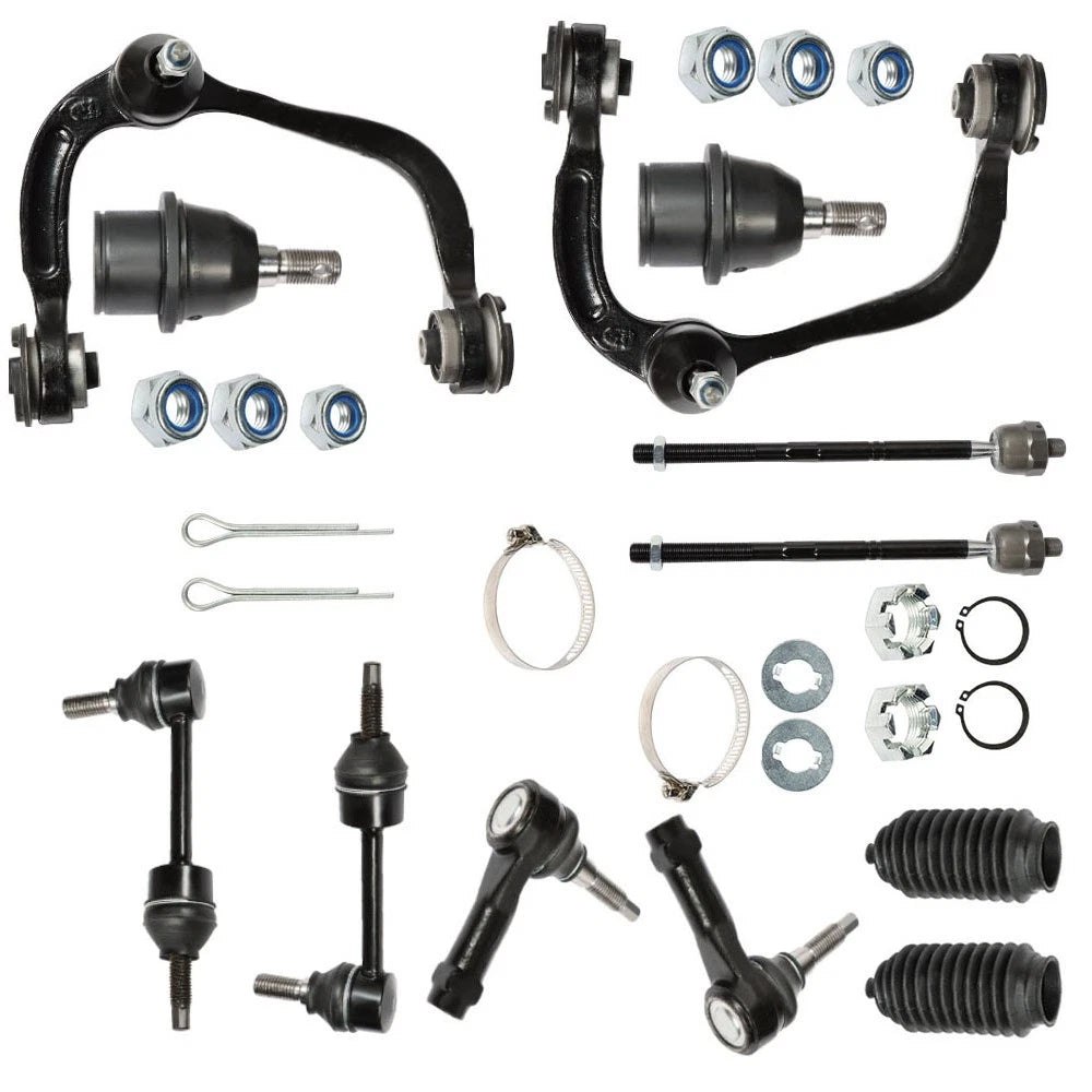 Control Arm Tie Rod Ball Joint Sway Bar Links for Ford F-150 4WD (2004–2005)