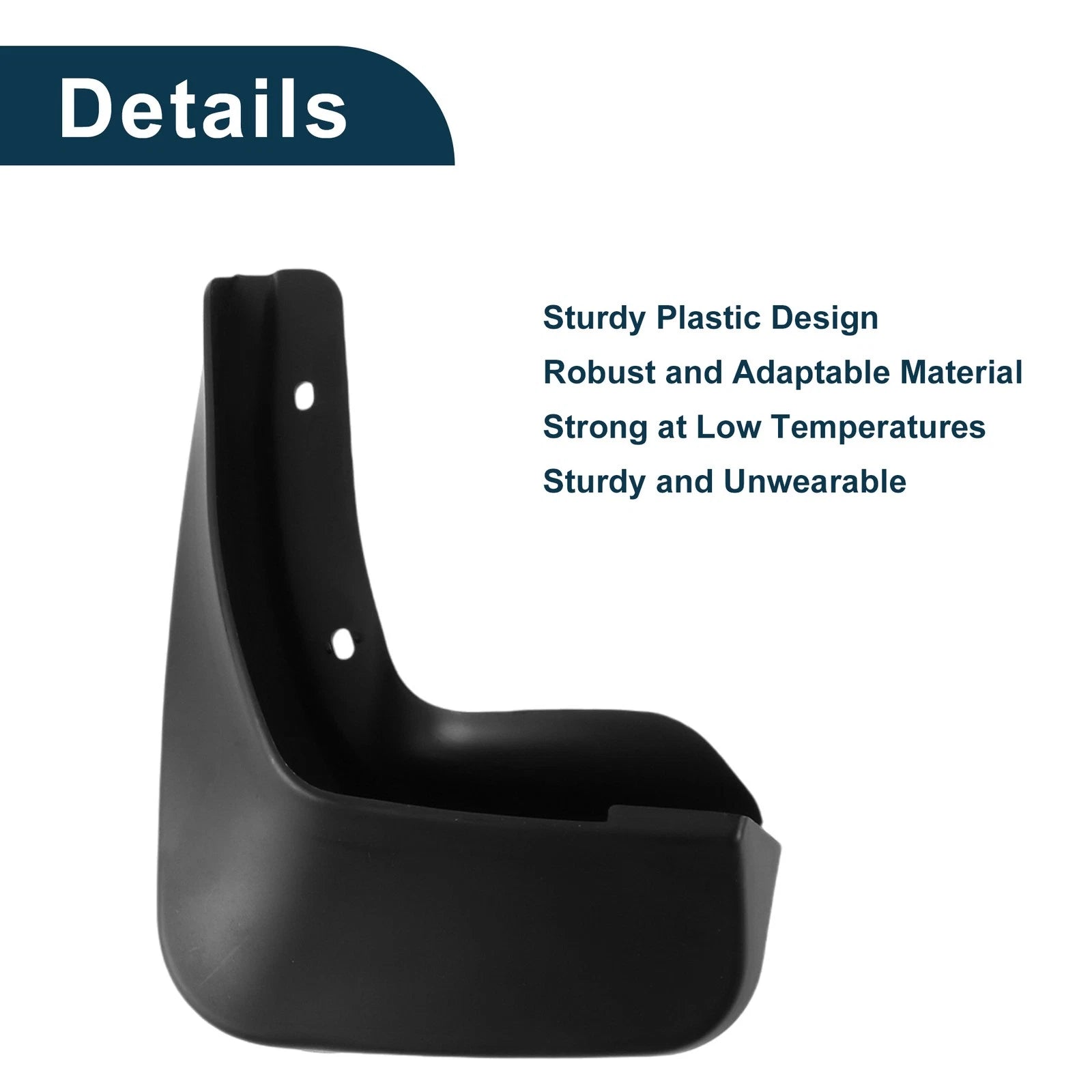 Set of 2 Mud Flaps Splash Guards for Volkswagen Jetta (2012–2013)