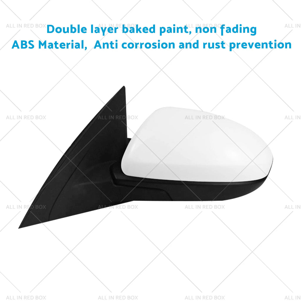 Left Door Mirror for Mazda 3 BL (2009–2013) White
