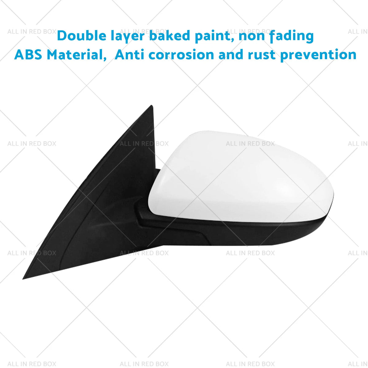 Left Door Mirror for Mazda 3 BL (2009–2013) White