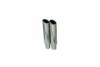 2.5" Dual Exhaust Kit for Dodge Ram 1500 (2019–2025) - Glasspack, Corner Exit