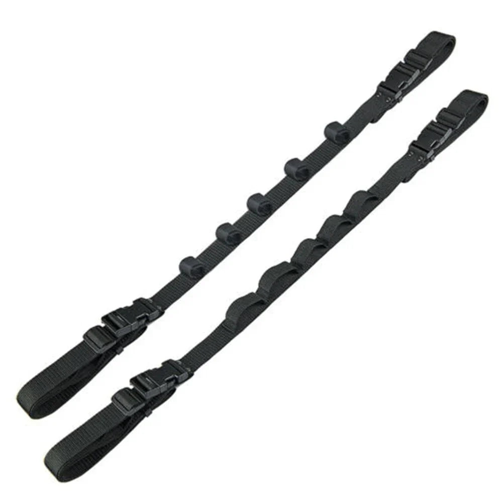 2 x Fishing Rod Holder Belt Strap
