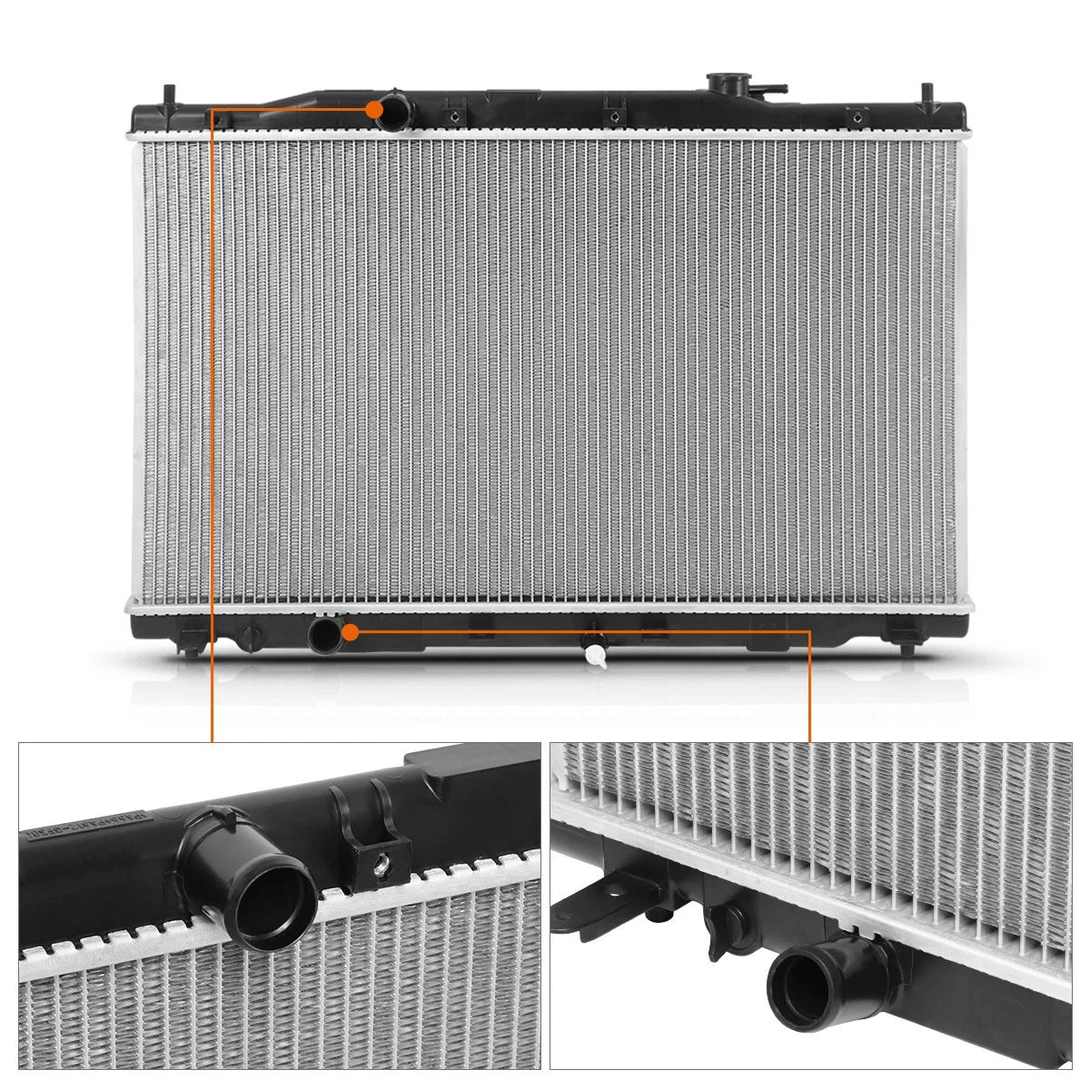 Aluminum Core Radiator DPI-13314 for Honda CR-V (2012–2016)