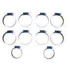 Set of 4 Radiator Hose Jubilee Clips for Fordson Dexta Tractors