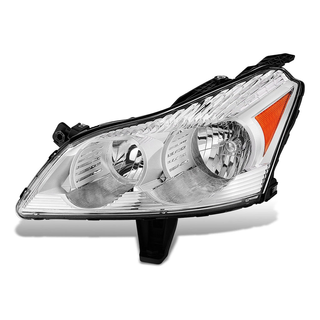 Left Side Chrome Housing Headlight Lamp for Chevy Traverse (2009–2012)