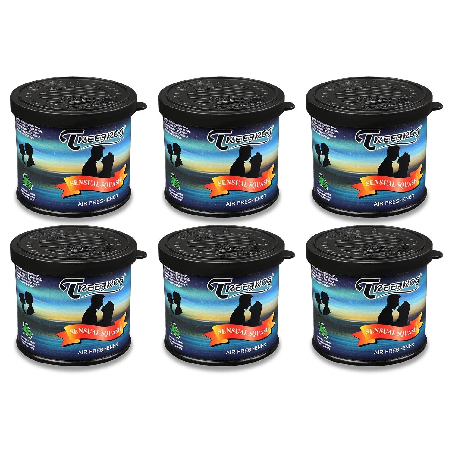 Set of 6 Treefrog 80g Special Gel Formula Air Freshener