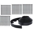 Lawn Border Edging Kit for Garden (40FT, 40 Anchoring Spikes)