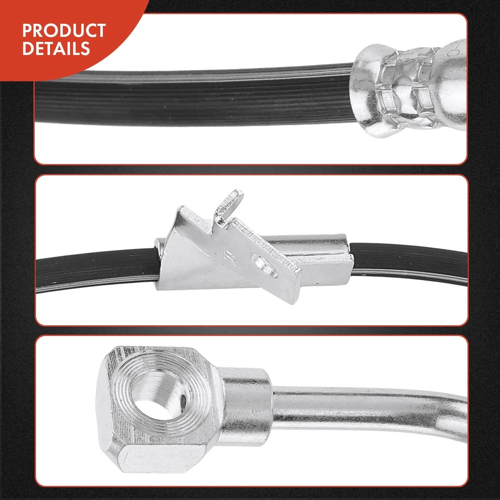 Front Right Brake Hydraulic Hose for Chevy Blazer, S10, GMC Jimmy (1995–1997)