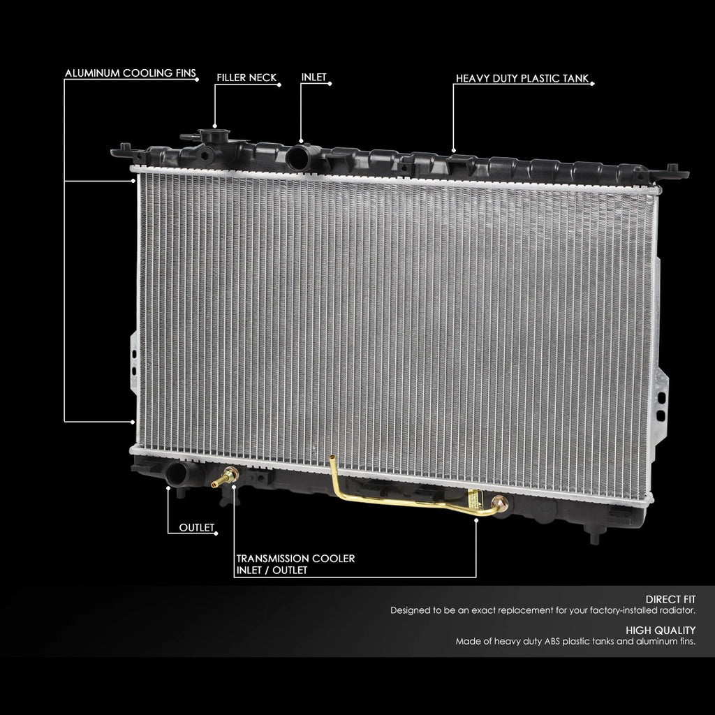 Aluminum Core Replacement Radiator for Hyundai Sonata/KIA Optima (1999–2006) DPI-2339