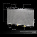 Aluminum Core Replacement Radiator for Hyundai Sonata/KIA Optima (1999–2006) DPI-2339