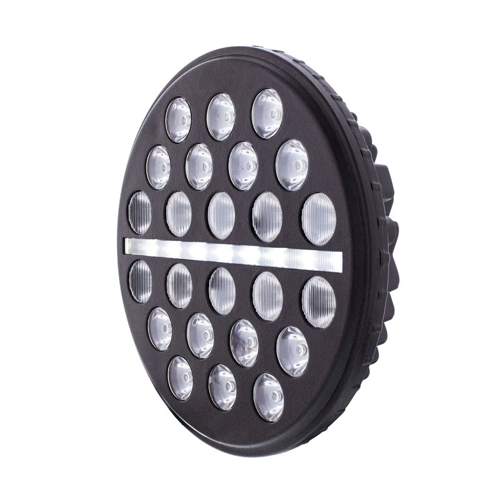 LED Headlight Assembly Pair with Sequential Turn Signal for Jeep Wrangler JK (2011–2018)