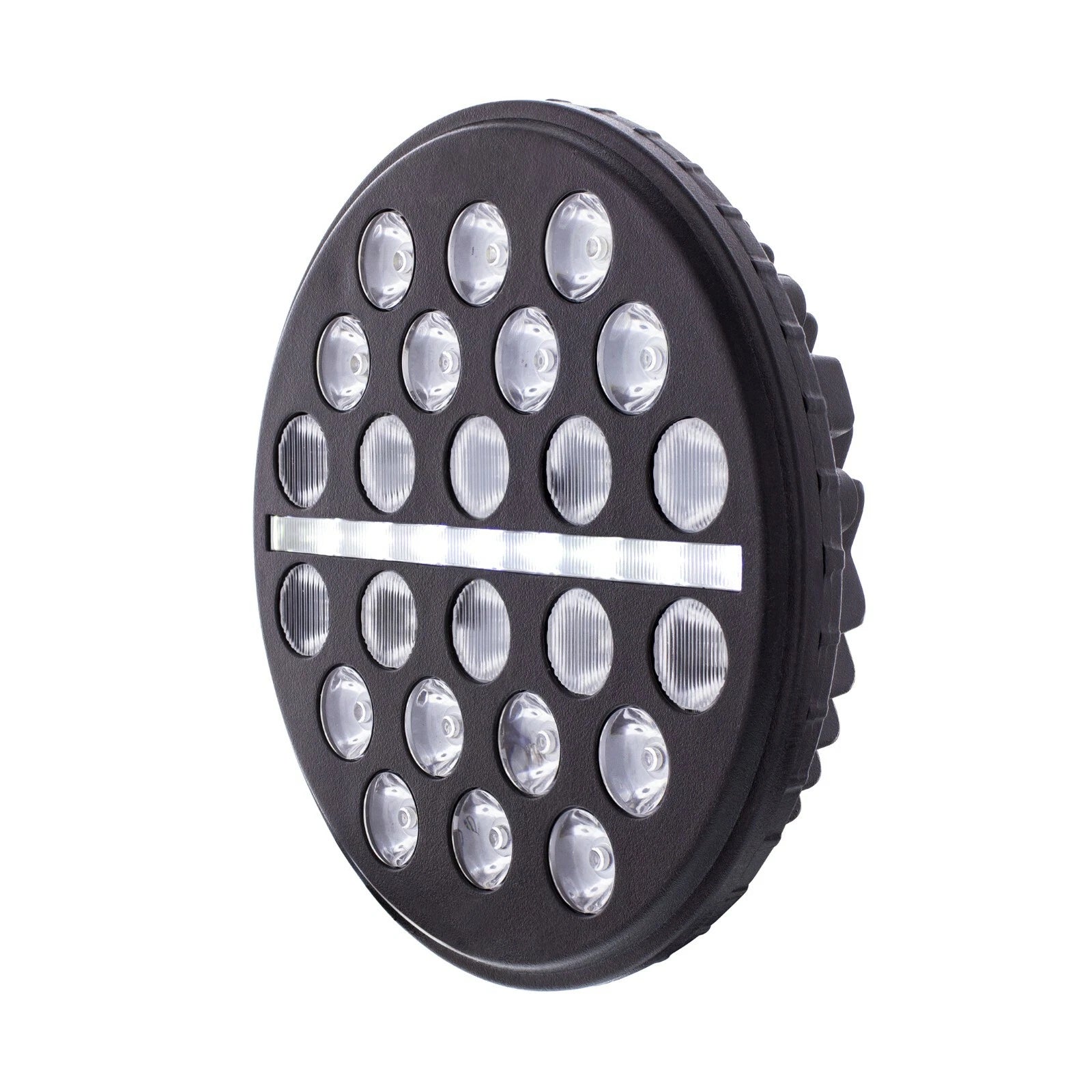 LED Headlight Assembly Pair with Sequential Turn Signal for Jeep Wrangler JK (2011–2018)