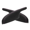 Leather Door Panel Armrest Cover for Acura MDX (2001–2006) Pink Stitch