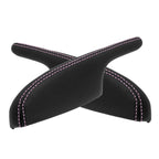 Leather Door Panel Armrest Cover for Acura MDX (2001–2006) Pink Stitch