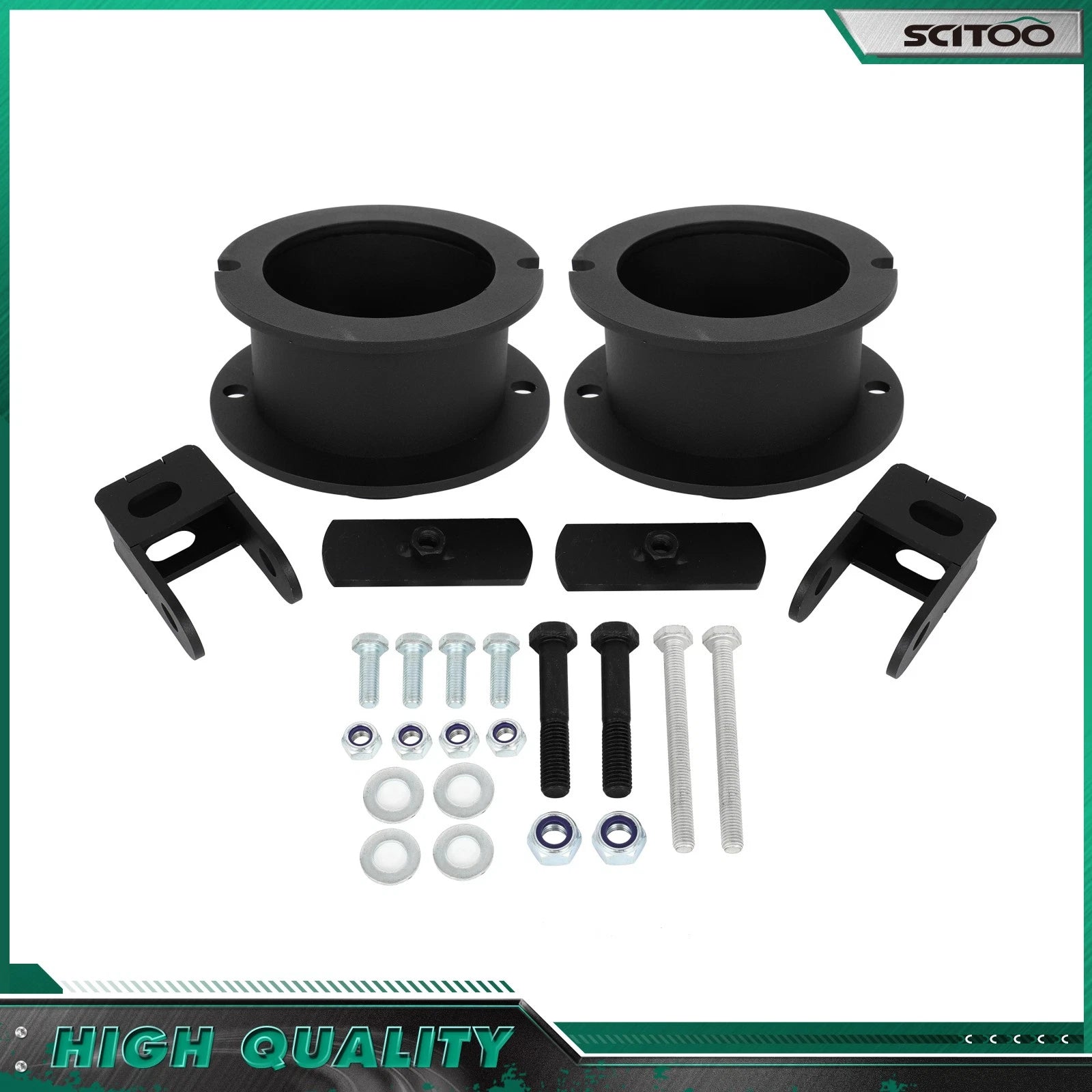 3" Front 1" Rear Leveling Kit + Shock Extender for Ram 2500 4WD (2014–2022)