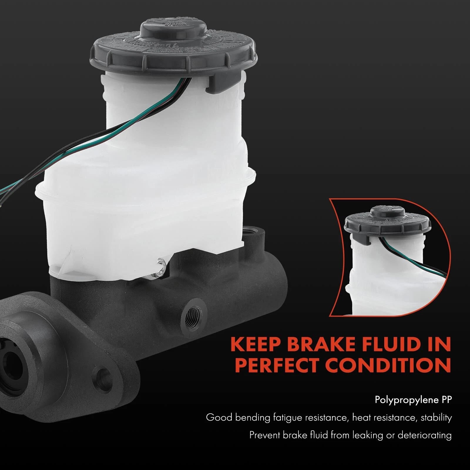 Brake Master Cylinder with Reservoir for Honda Civic (1996–1999)