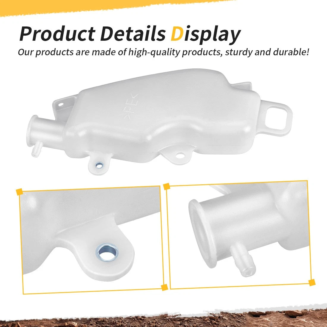 Radiator Coolant Overflow Reservoir Bottle for Yamaha YZF-R6 (1999–2002)